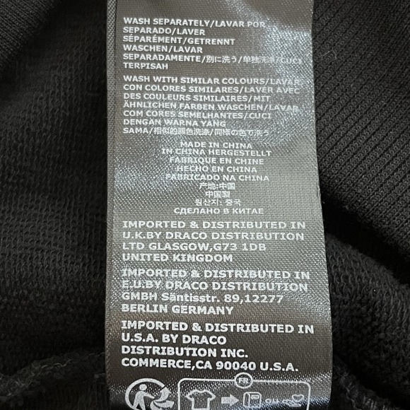 KILLSTAR Grannus Hoodie Sz XL Black Oversized Paneled Mask Goth Occult Edgy Punk - Picture 11 of 14